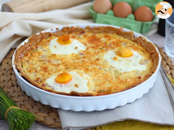 Quiche z jajkami i szynką - zdjęcie 2