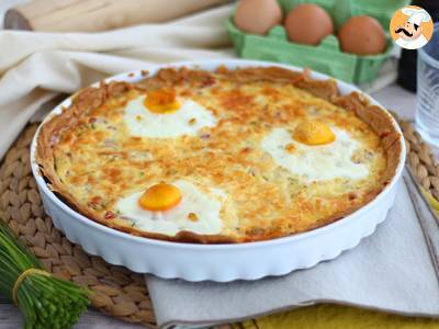 Quiche z jajkiem i szynką - zdjęcie 2