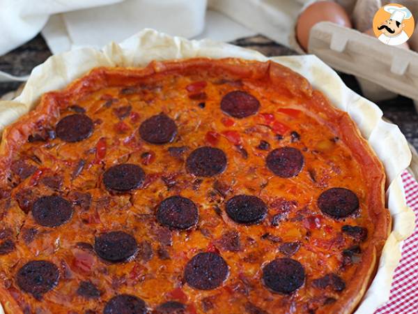 Quiche z papryką i chorizo - zdjęcie 2