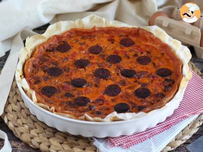 Quiche z papryką i chorizo - zdjęcie 3