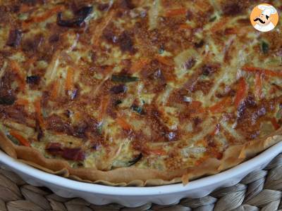 Quiche z warzywami i boczkiem, które wszyscy uwielbiają! - zdjęcie 3