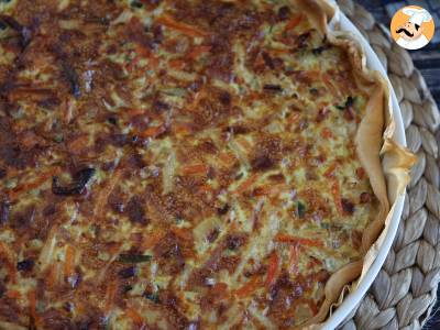 Quiche z warzywami i boczkiem, które wszyscy uwielbiają! - zdjęcie 4