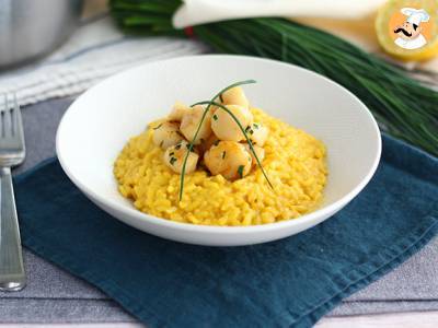 Risotto z przegrzebków z szafranem - zdjęcie 2