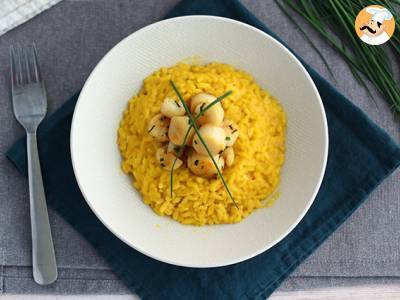 Risotto z przegrzebków z szafranem - zdjęcie 3