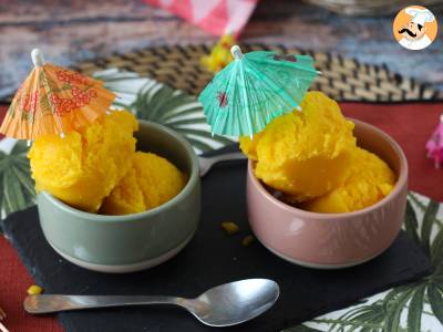 Sorbet z mango i limonki z zaledwie 3 składników, gotowy do spożycia w 5 minut! - zdjęcie 3