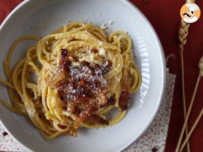 Spaghetti alla carbonara, prawdziwy włoski przepis na węglowodany! - zdjęcie 5