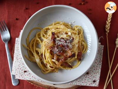 Spaghetti alla carbonara, prawdziwy włoski przepis na węglowodany! - zdjęcie 6