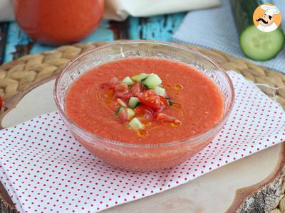 Świeże i łatwe gazpacho