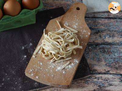 Tagliolini, procedura przygotowania krok po kroku w domu - zdjęcie 3