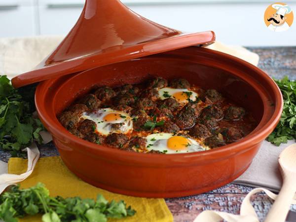 Tajine z kefty (klopsiki z mięsa mielonego z przyprawami i ziołami) - zdjęcie 2