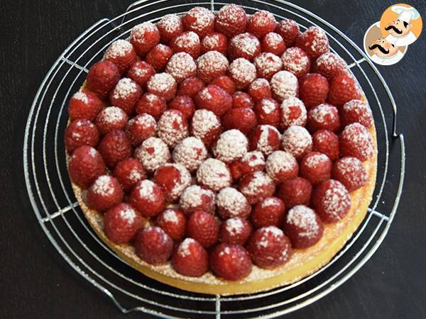 Tarta malinowa (prosta i szybka) - zdjęcie 3