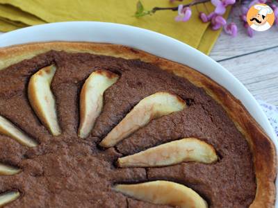 Tarta z gruszkami i czekoladą - zdjęcie 2