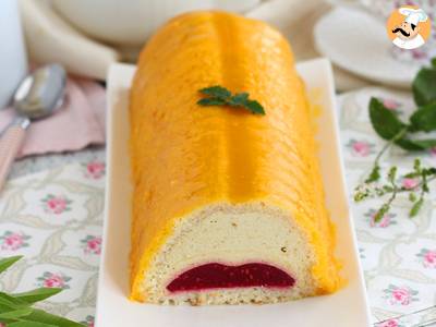 Tarta z mango i malinami - zdjęcie 2