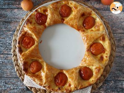 Tarte oranaise - ciasto francuskie, krem budyniowy i morele - zdjęcie 5