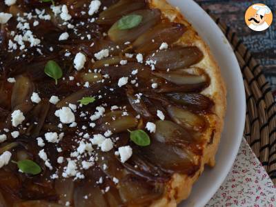 Tarte tatin z szalotką i fetą, nieodparta wersja wytrawna! - zdjęcie 4