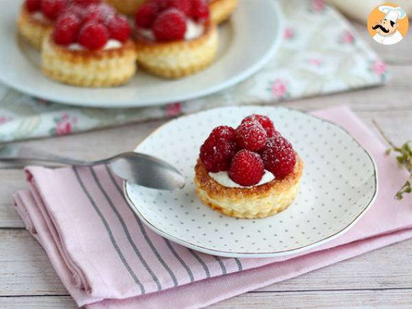 Vol-au-vent z malinami i mascarpone - zdjęcie 2