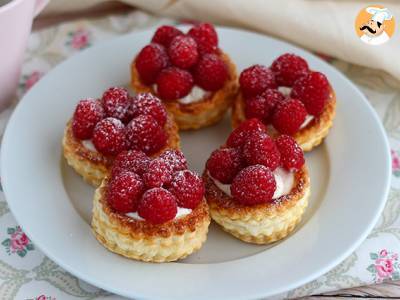 Vol au vents z malinami i mascarpone - zdjęcie 3