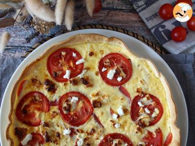 Wegetariański quiche z pomidorami i fetą, idealny na piknik! - zdjęcie 5