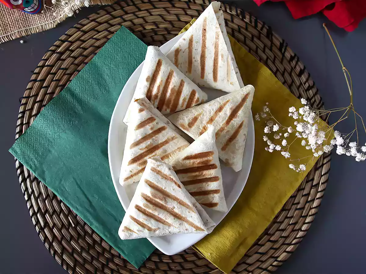 Wegetariańskie samosy taco - zdjęcie 3