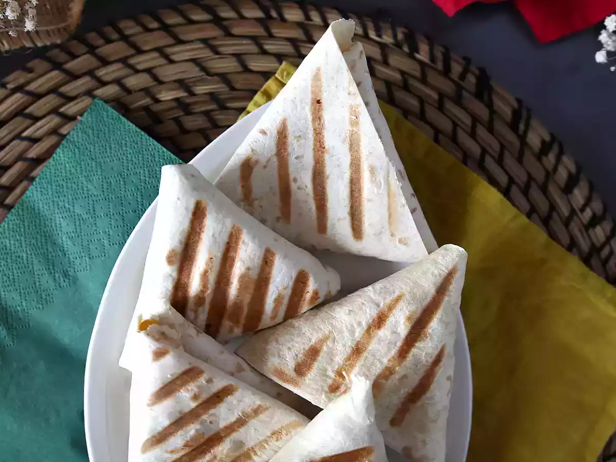 Wegetariańskie samosy taco - zdjęcie 6