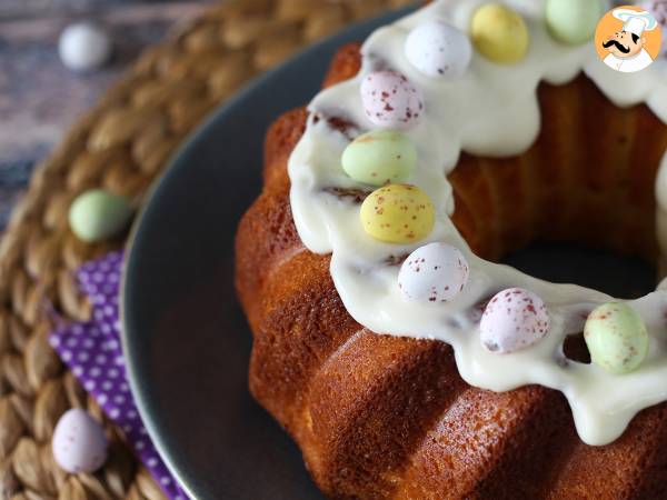 Wielkanocne ciasto bundt z cytryną i białą czekoladą - zdjęcie 2