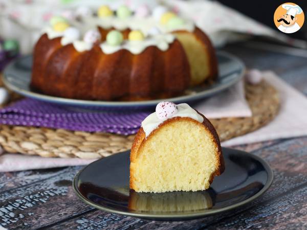 Wielkanocne ciasto bundt z cytryną i białą czekoladą - zdjęcie 3