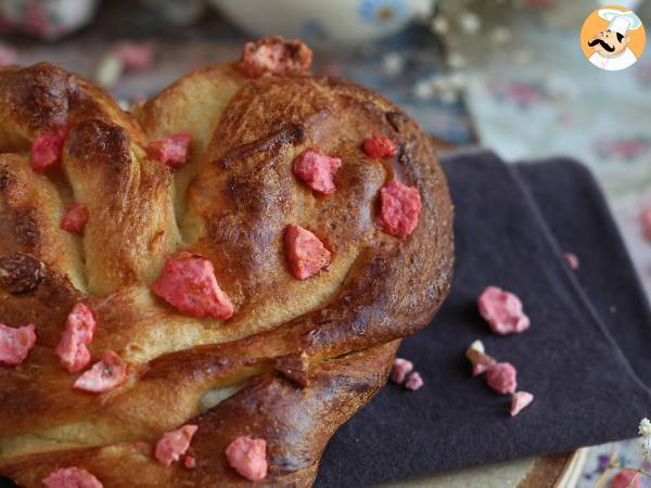 Wyjątkowo miękkie bułeczki brioche w kształcie serca na Walentynki - zdjęcie 7