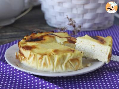 Zdrowy sernik we frytkownicy powietrznej